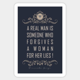 Vinsmoke Sanji Quotes Sticker